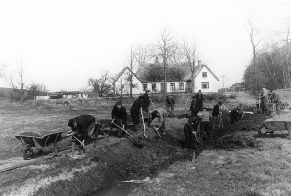 Fotografi. Næsbyhoved Voldsted